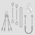 Wire rope slings