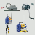 Winches and rope hoists