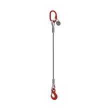 Wire rope sling suspension gear