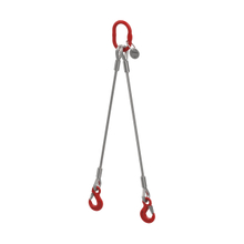 Wire rope sling suspension gear