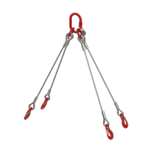 Wire rope sling suspension gear