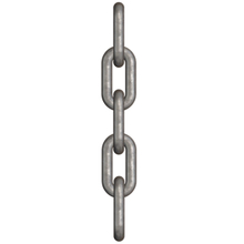 Round steel chain DIN 766