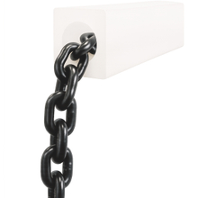 Edge protection sleeve for chain and rope