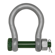 Green Pin® wide-bowl shackle
